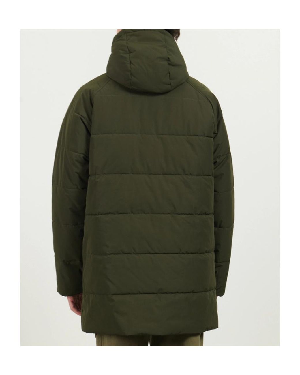 Barbour Green Long-Sleeved Cotton-Padded Jacket for men