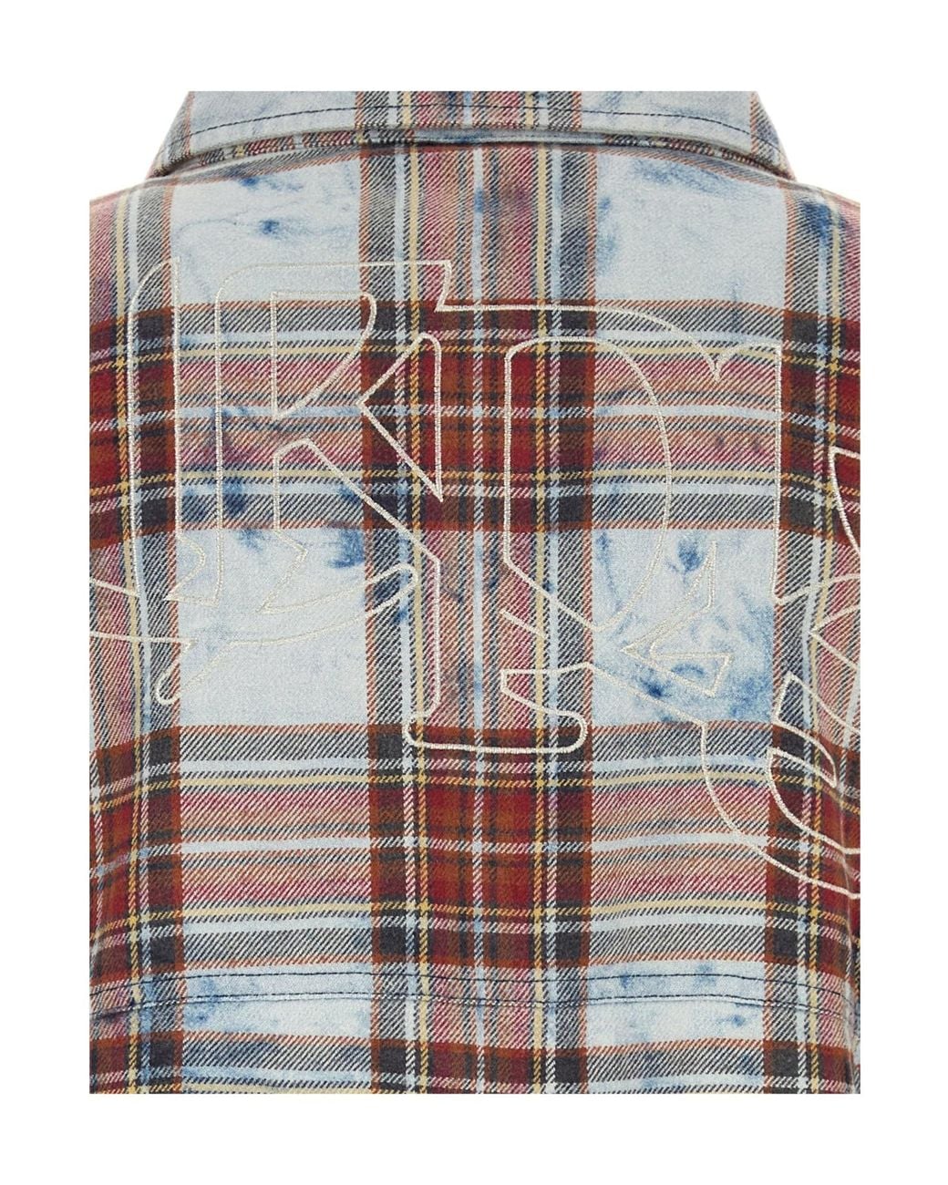 Purple Brand Multicolor Check Print Shirt for men