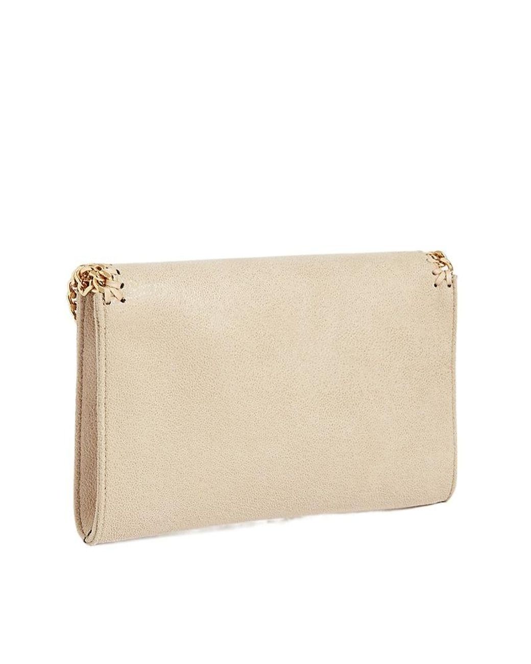 Stella McCartney Natural Falabella Mini Shoulder Bag