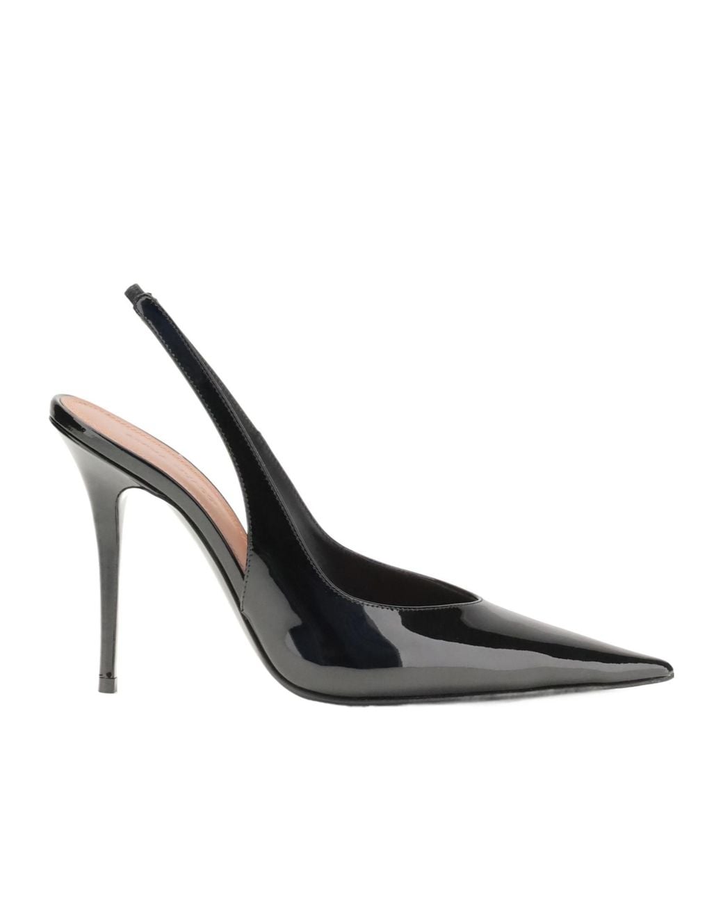 AMINA MUADDI Metallic Anok Sling Pumps
