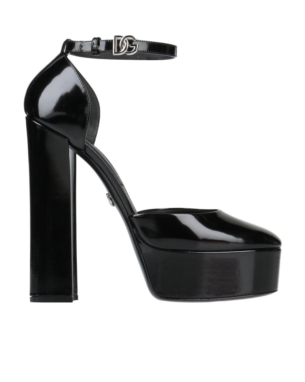 Dolce & Gabbana Black Solid Color Courts