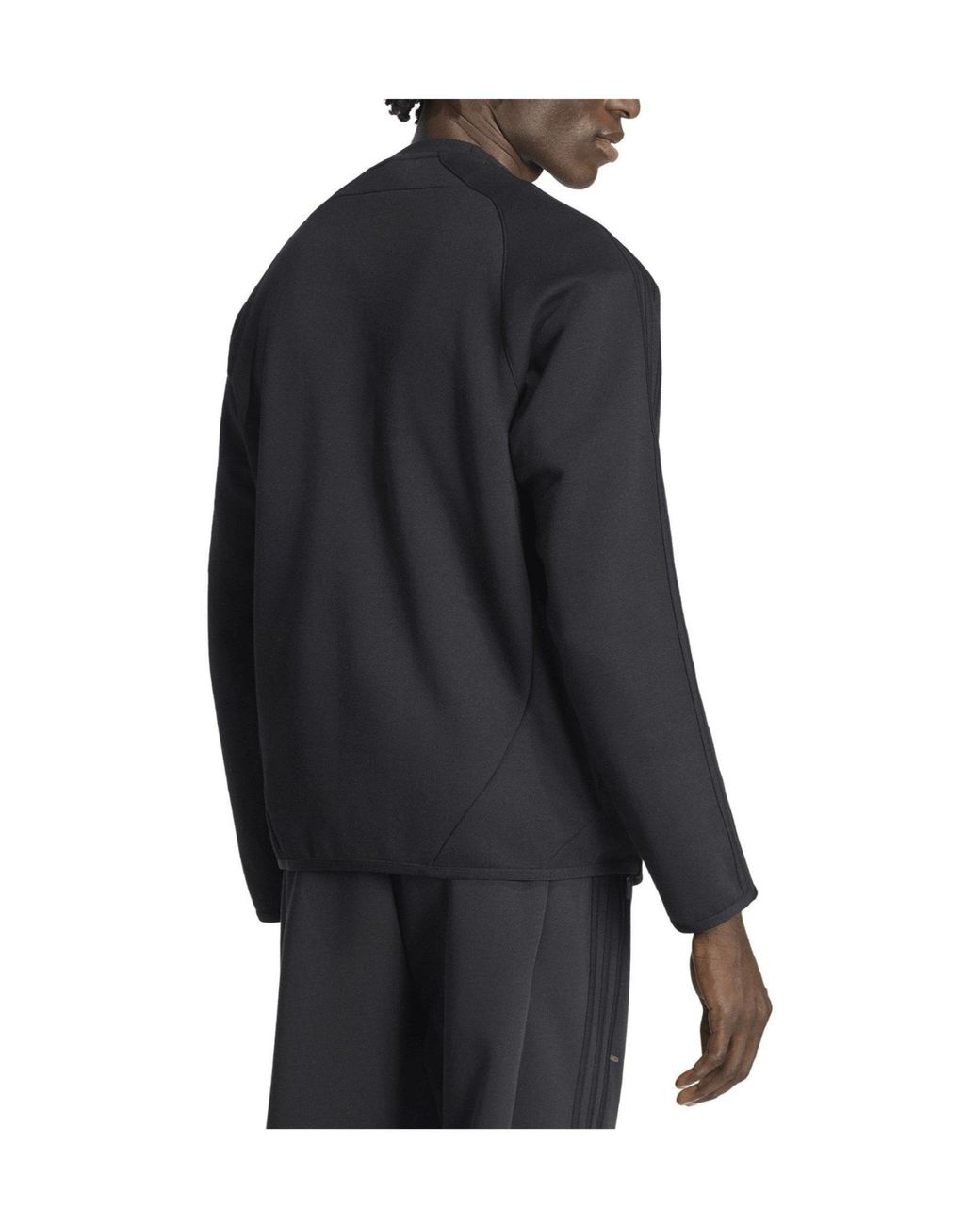 Adidas Originals Black Long-Sleeved Sweater for men