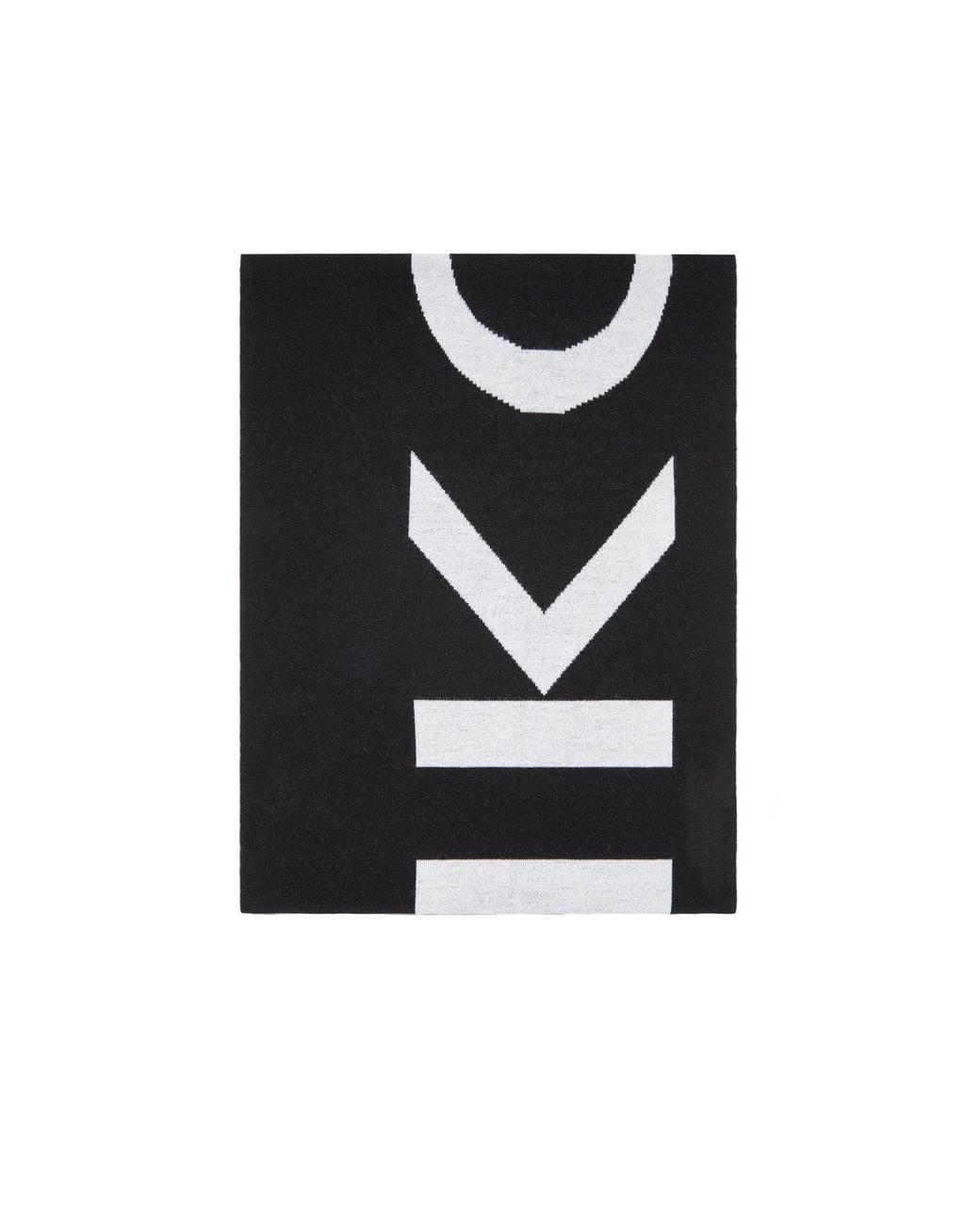 Pinko Black Lettering Logo Scarf
