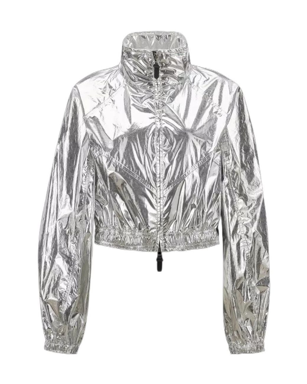 Moncler White Flatbush Windbreaker