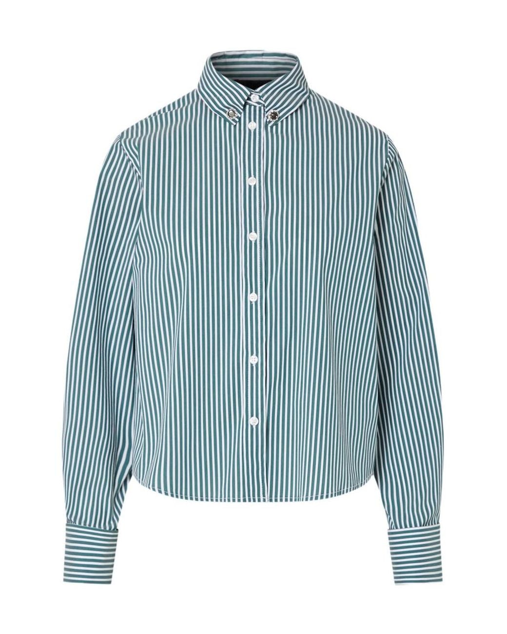 Liu Jo Blue Striped Shirt