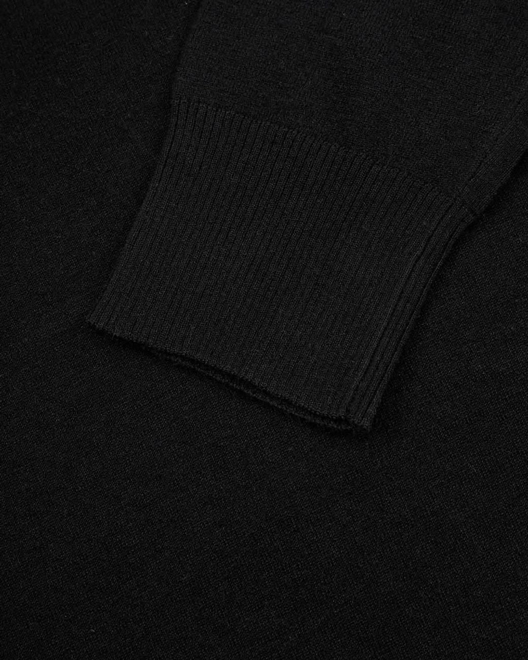 Weekend by Maxmara Black Round-Neck Long-Sleeved Pullover