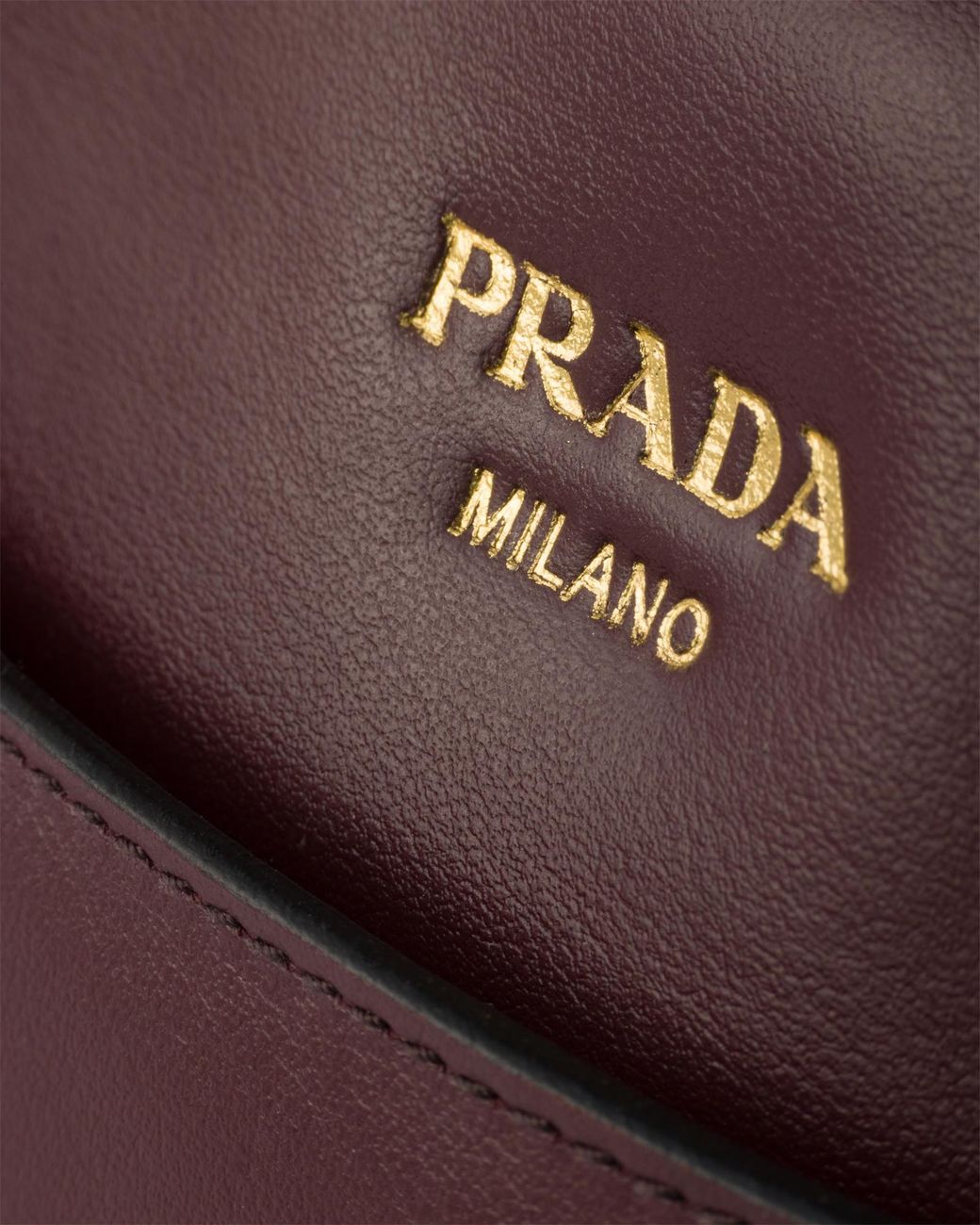 Prada Purple Carry Mini Leather Handbag