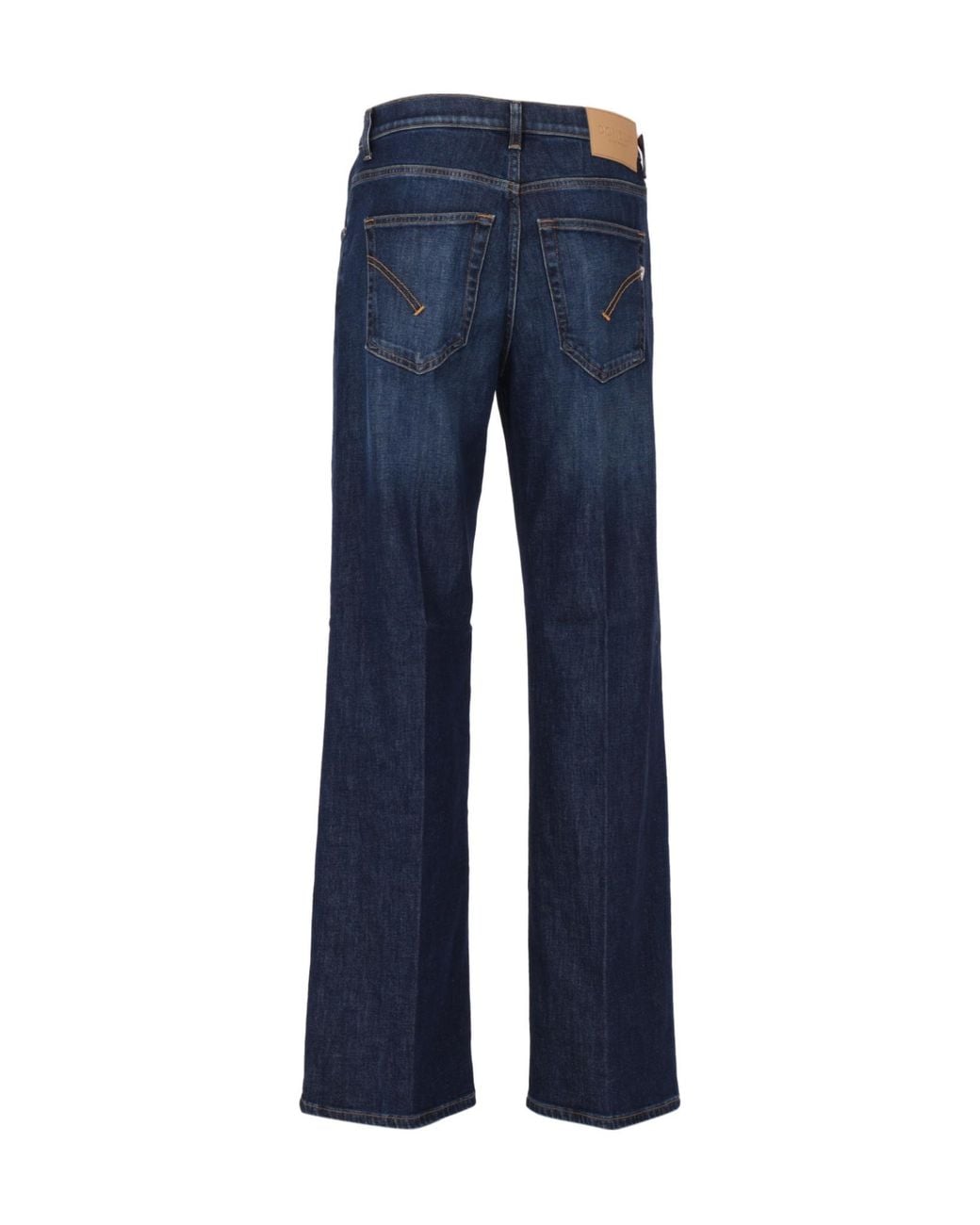 Dondup Blue Wide-Leg Jeans