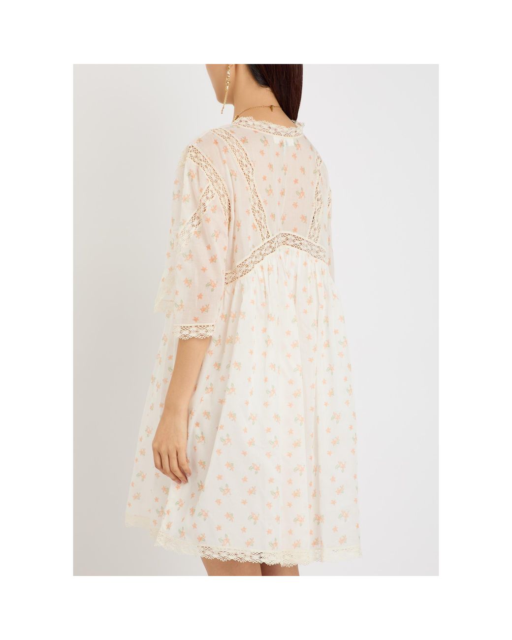 Chloé Natural Floral Dress