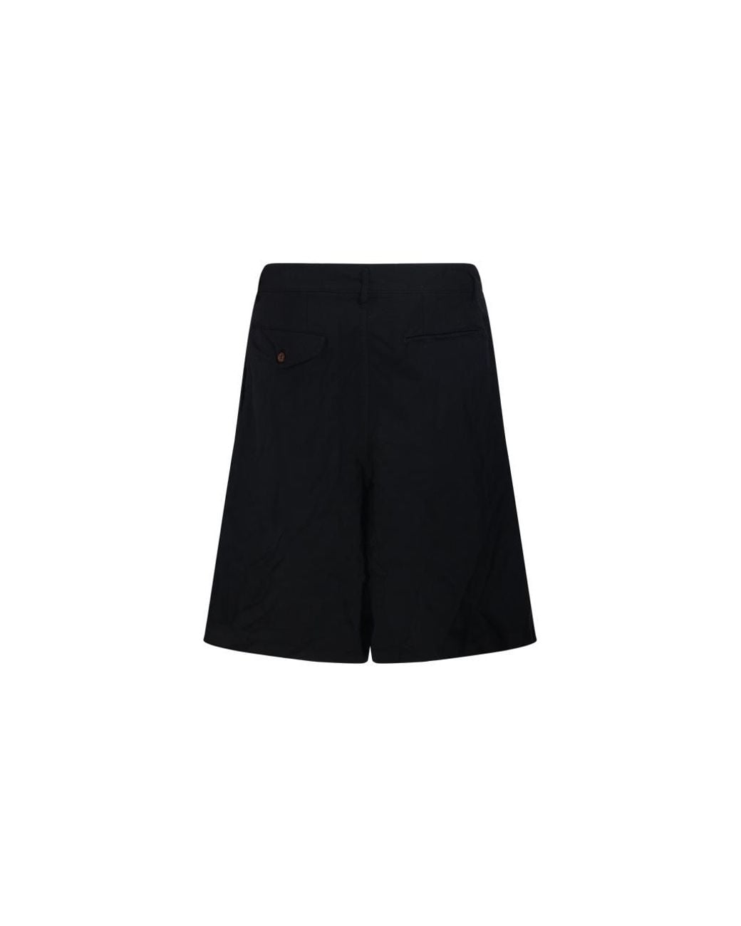 Comme des Garçons Black Comme Des Garçons Shirt Pleated Shorts for men