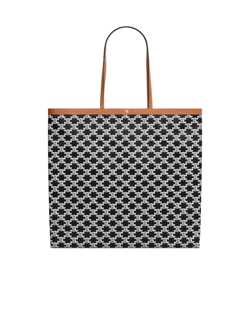 Céline Black Large Flat Shopper for men