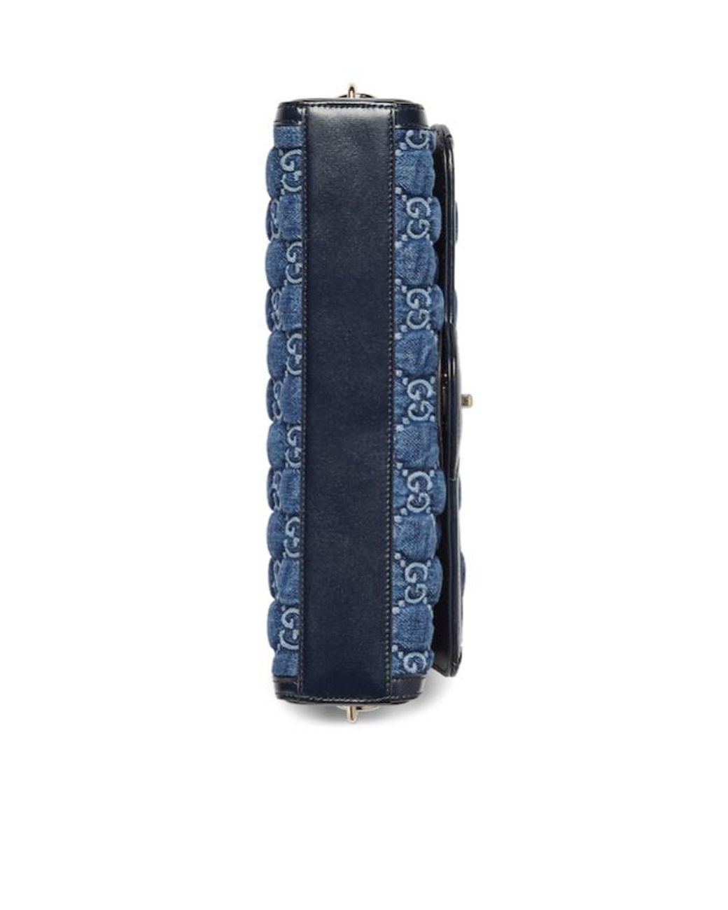 Gucci Blue Luce Small Shoulder Bag