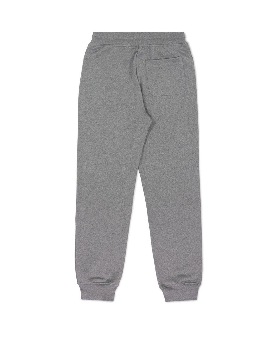 Moschino Gray Logo Printed Sweatpants