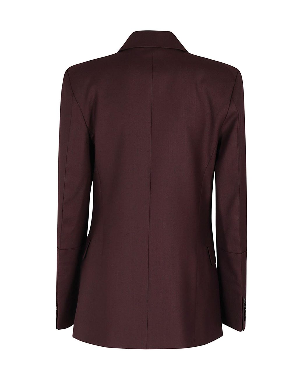 Victoria Beckham Purple Single Buttoned Blazer