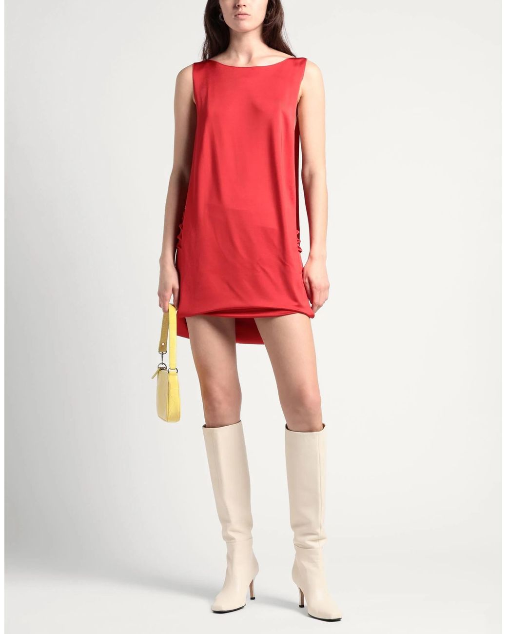 Marni Red Mini Dress