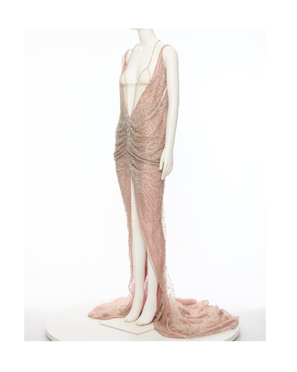 Valentino White Sleeveless Dress