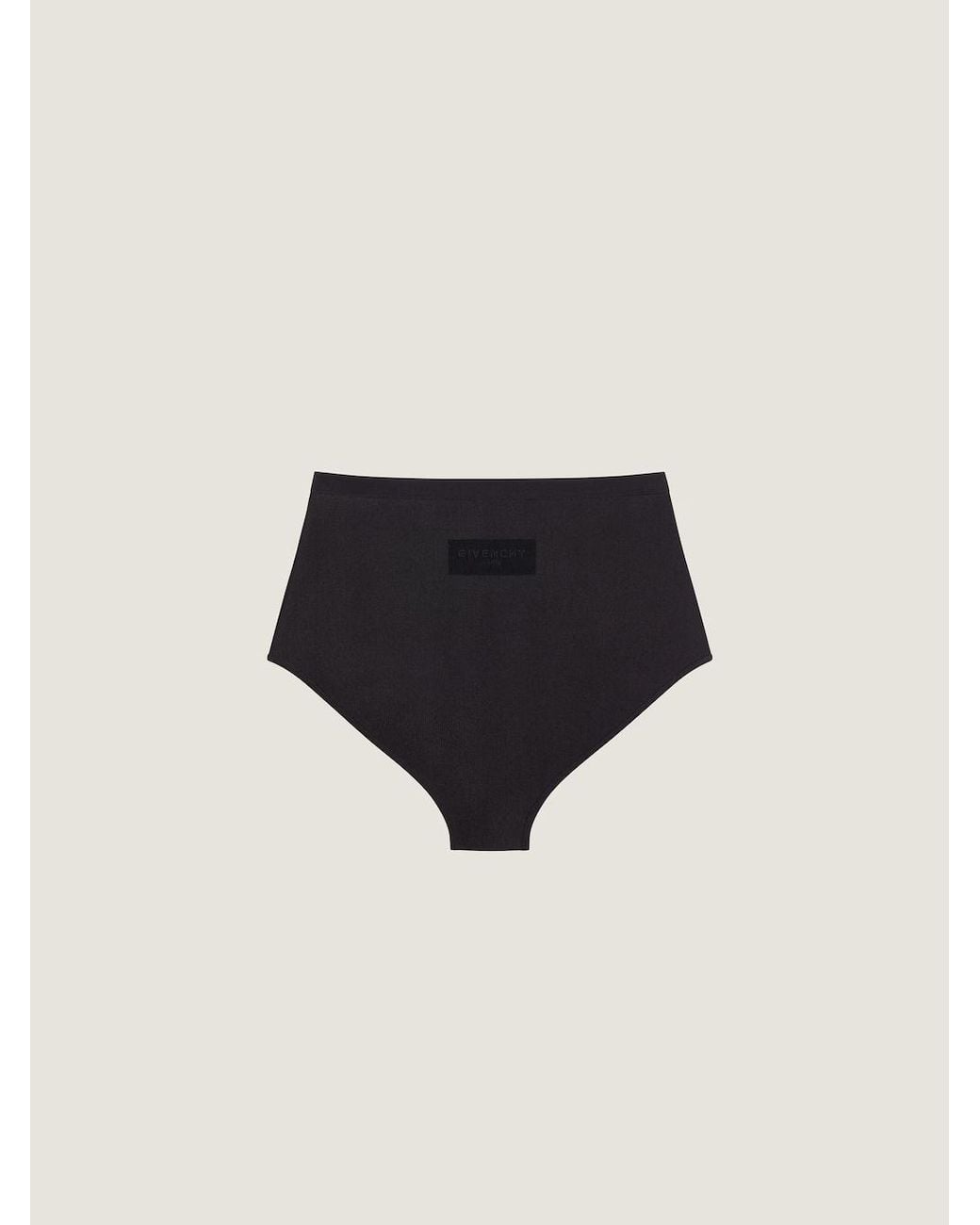 Givenchy Black High-Waisted Micro Shorts