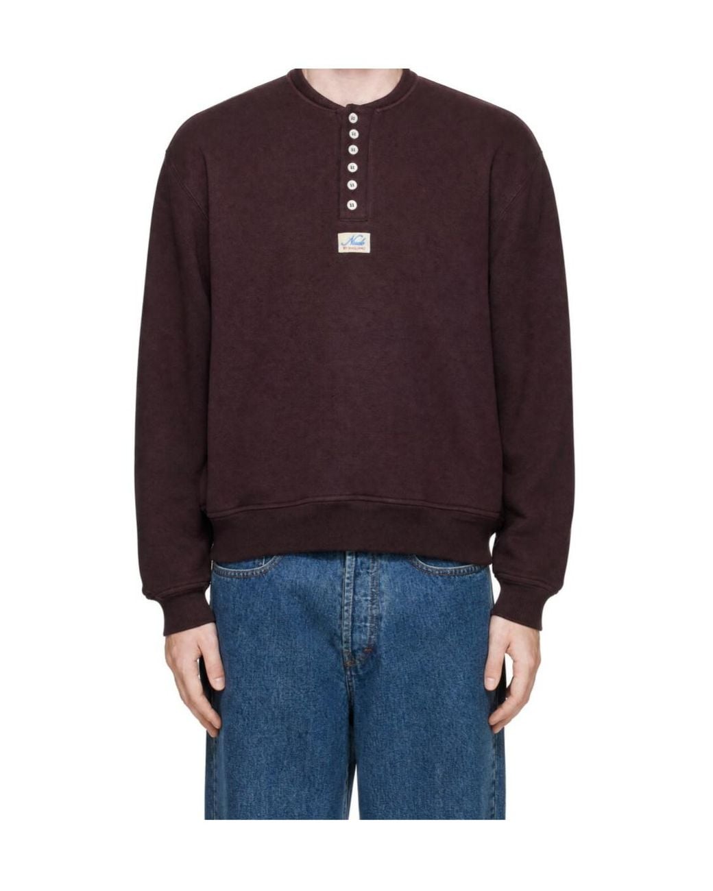 Magliano Blue Crew-Neck Knit Top for men