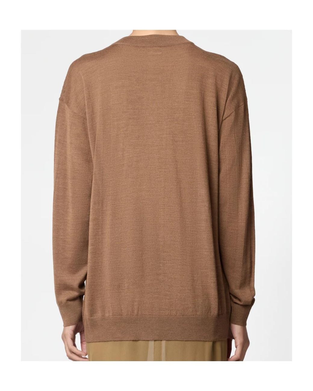 Tod's Brown Button Cardigan