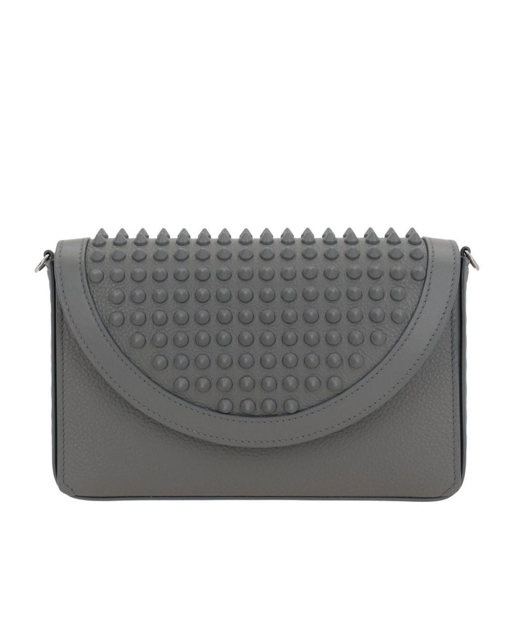 Christian Louboutin Gray Funky Spikes Wallet for men