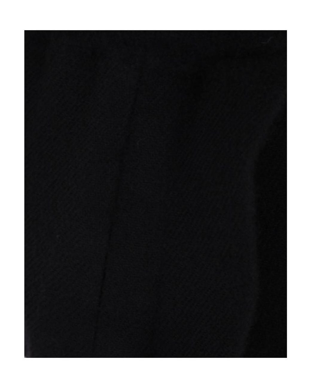 Comme des Garçons Black Single-Breasted Suit Jacket
