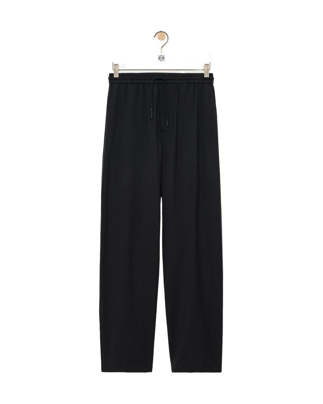 Loewe Black Tailored Drawstring Pants for men