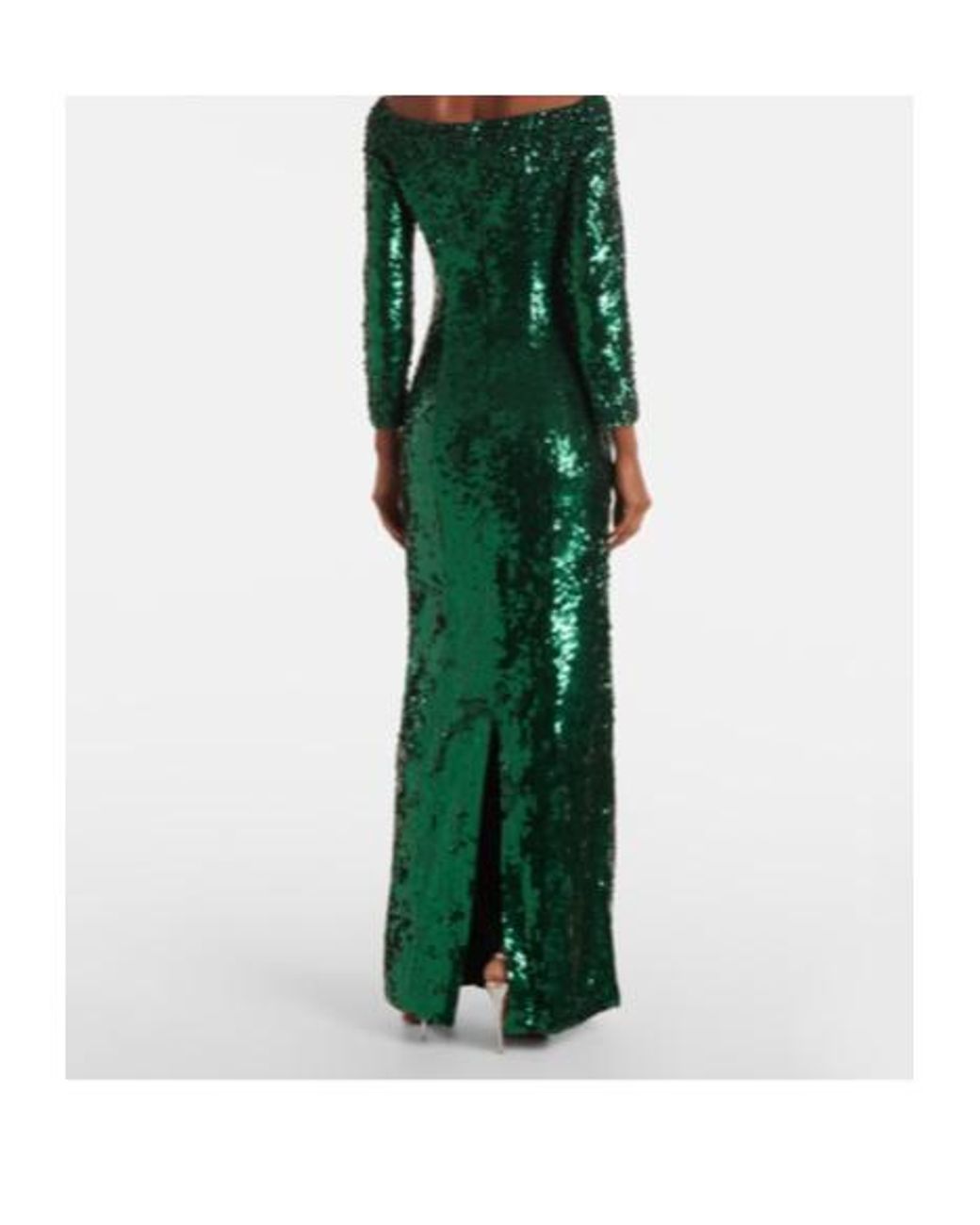Jenny Packham Green Ballroom Blitz Sequined Gown