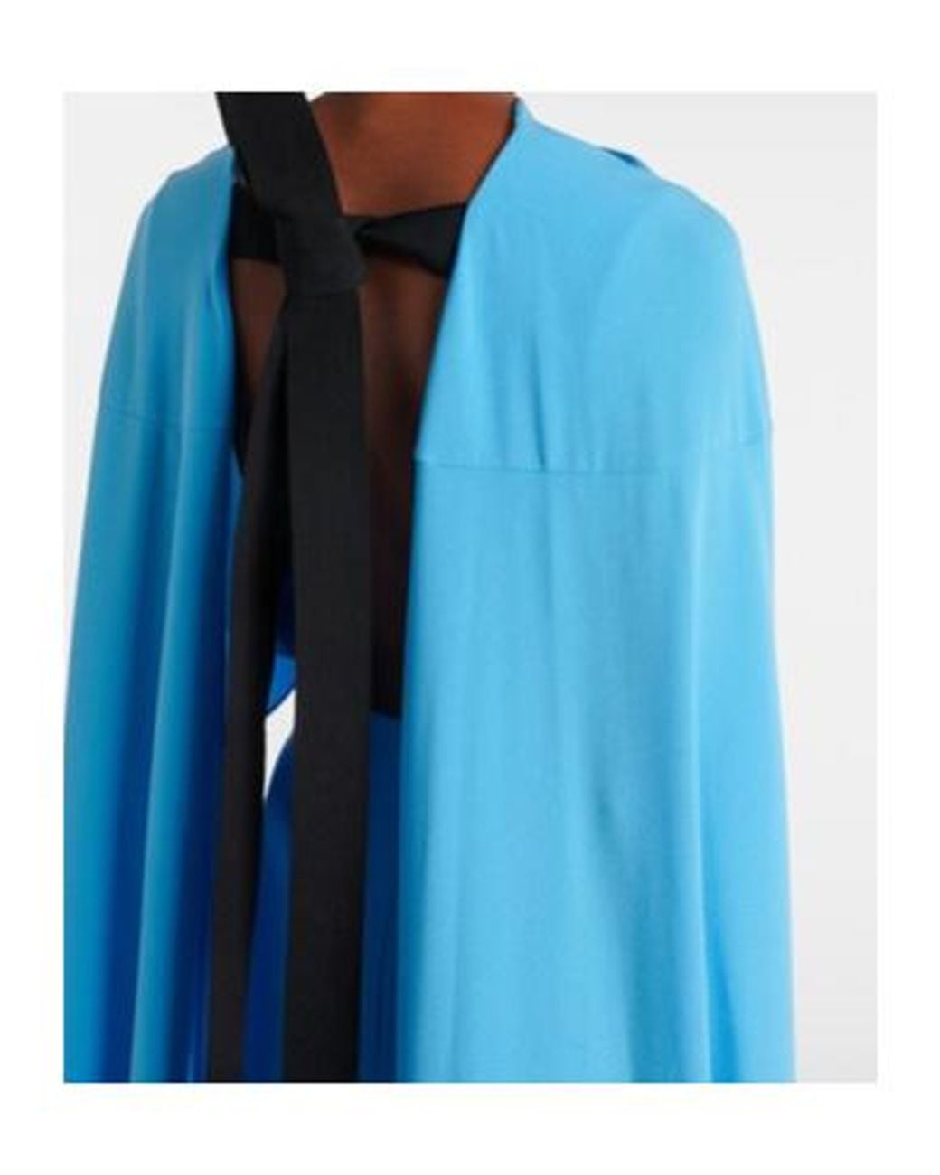 Roksanda Blue Elina Caped Midi Dress