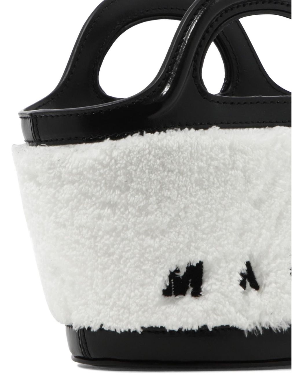 Marni Black Logo Detailed Handbag