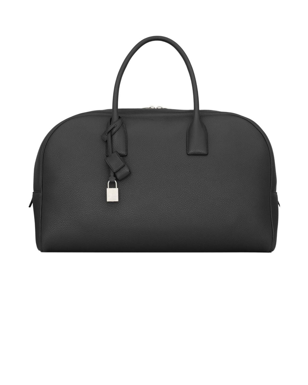 Saint Laurent Black Medium Bowling Duffle Bag for men