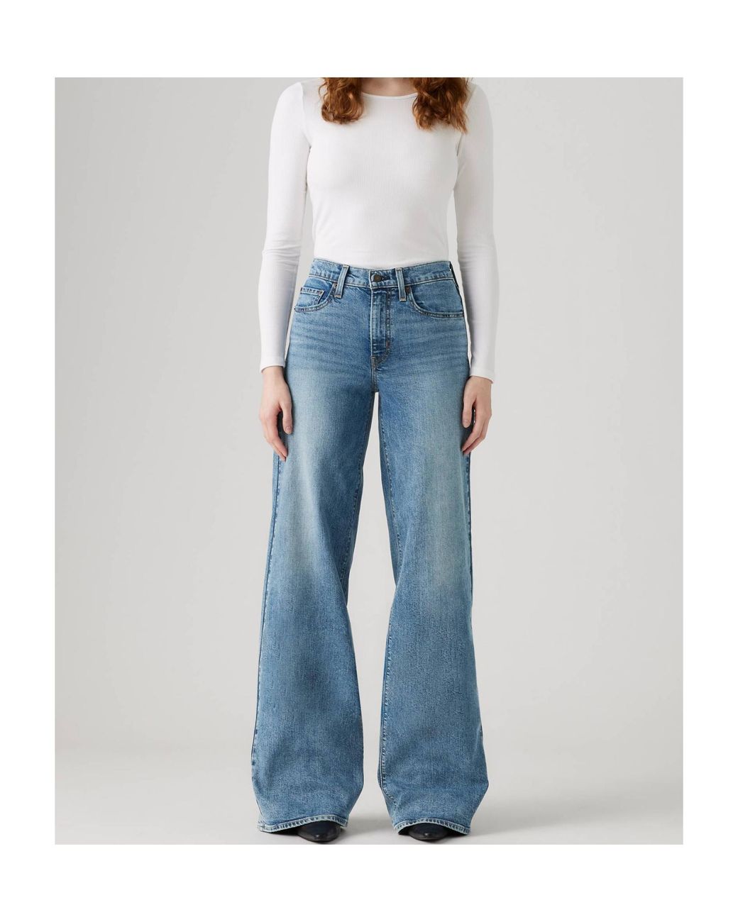 Levi's Blue Wide Jeans