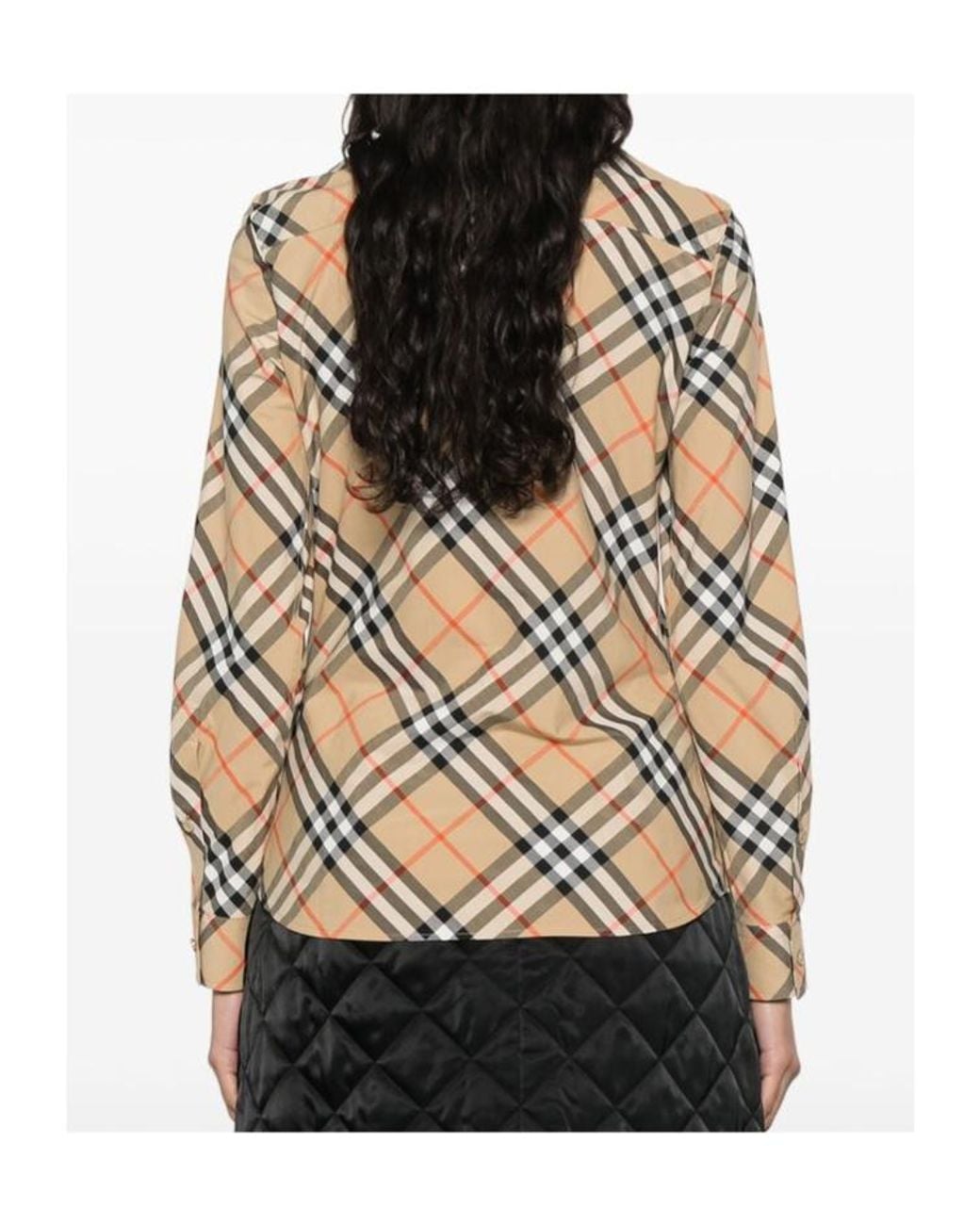 Burberry Multicolor Multicolour Cotton Plaid Shirt