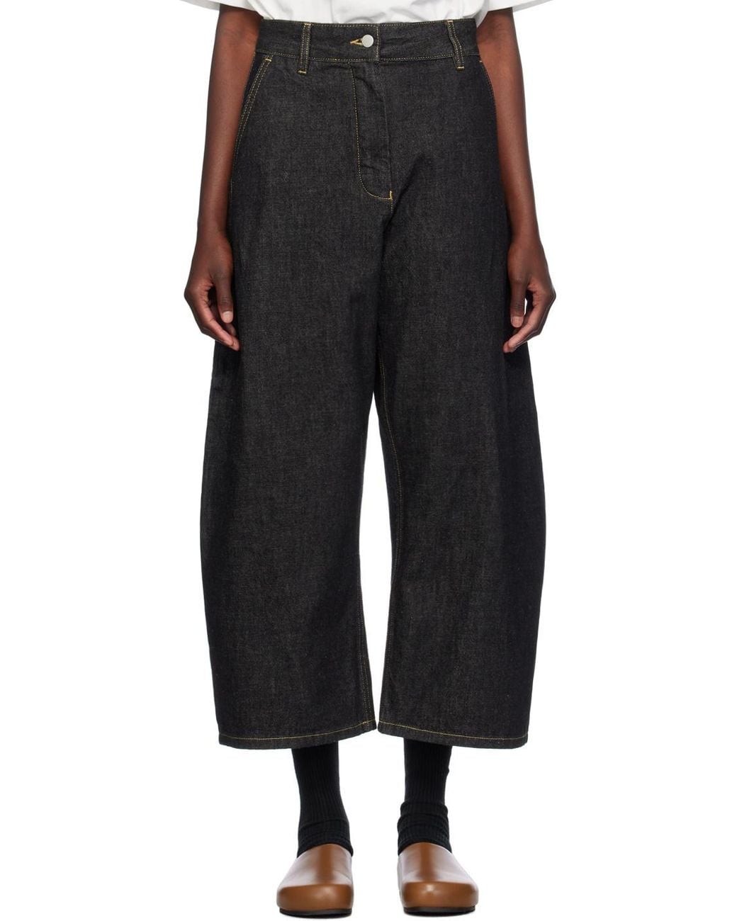 Studio Nicholson Black Chalco Jeans