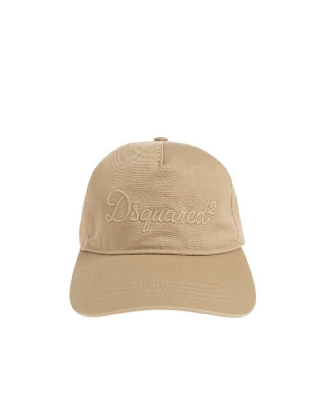 DSquared² Natural Logo-Embroidered Baseball Cap