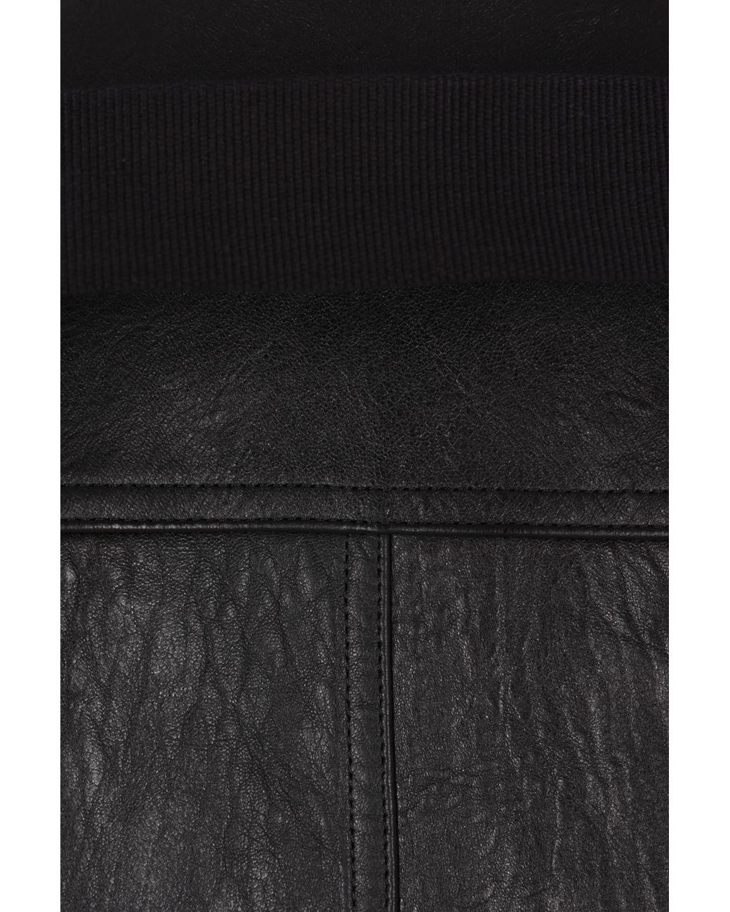 Rick Owens Black Temple Classic Flight Jacket for men