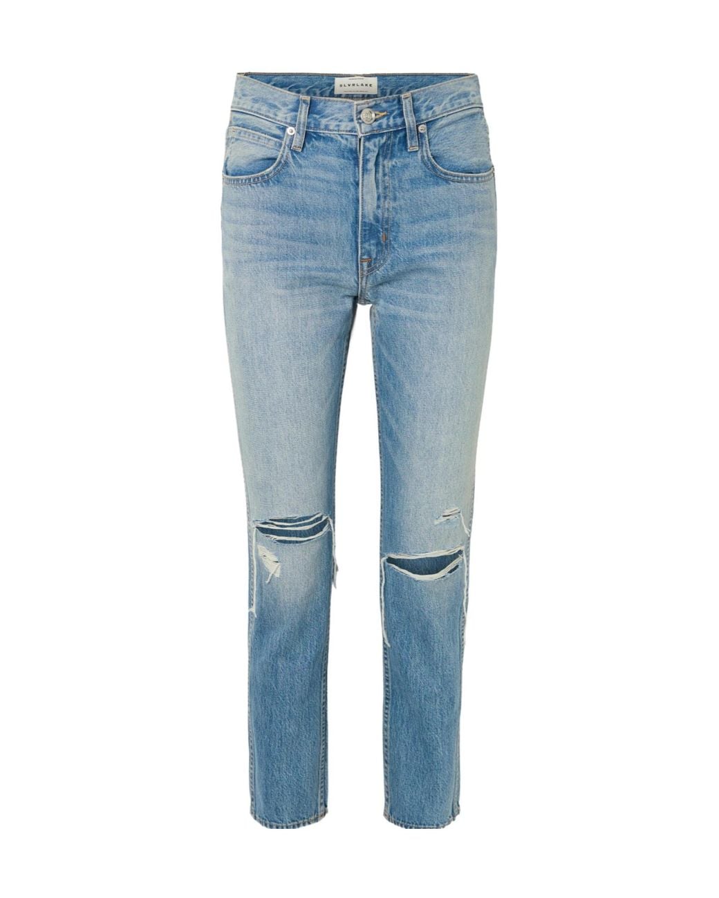 SLVRLAKE Denim Blue Fitted Jeans