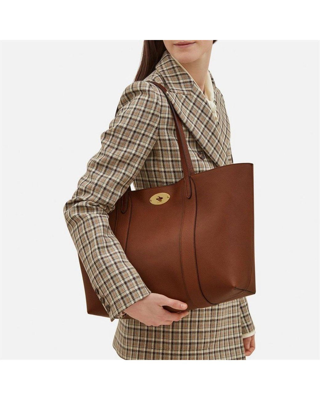 Mulberry Brown Iconic Leather Bag