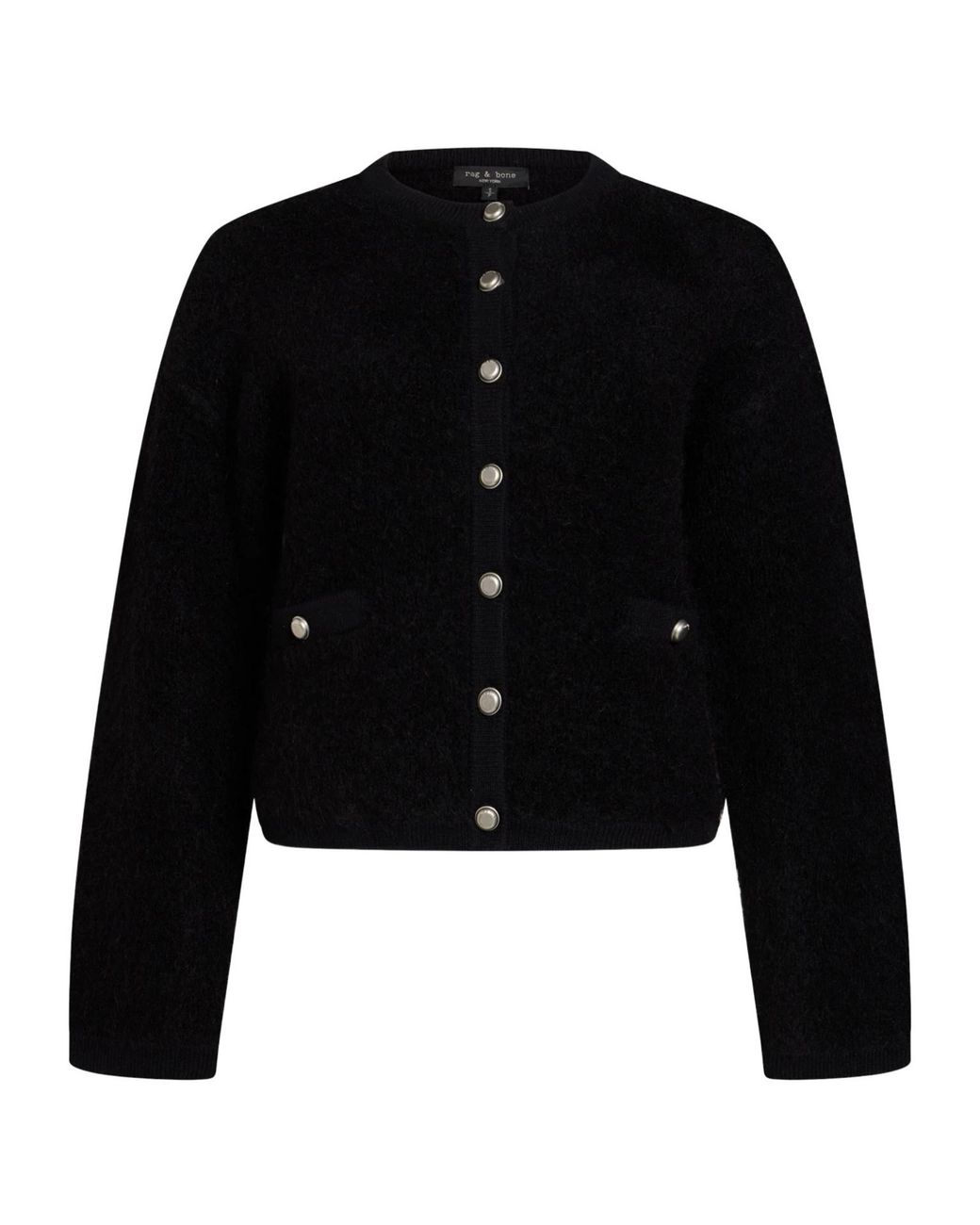 Rag & Bone Black Solid Color Cardigans
