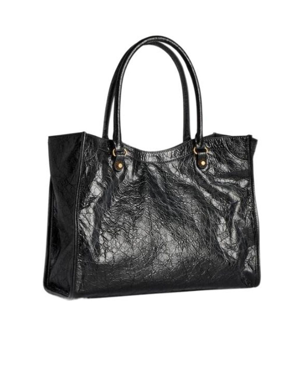 Balenciaga Black Le City Tote Bag