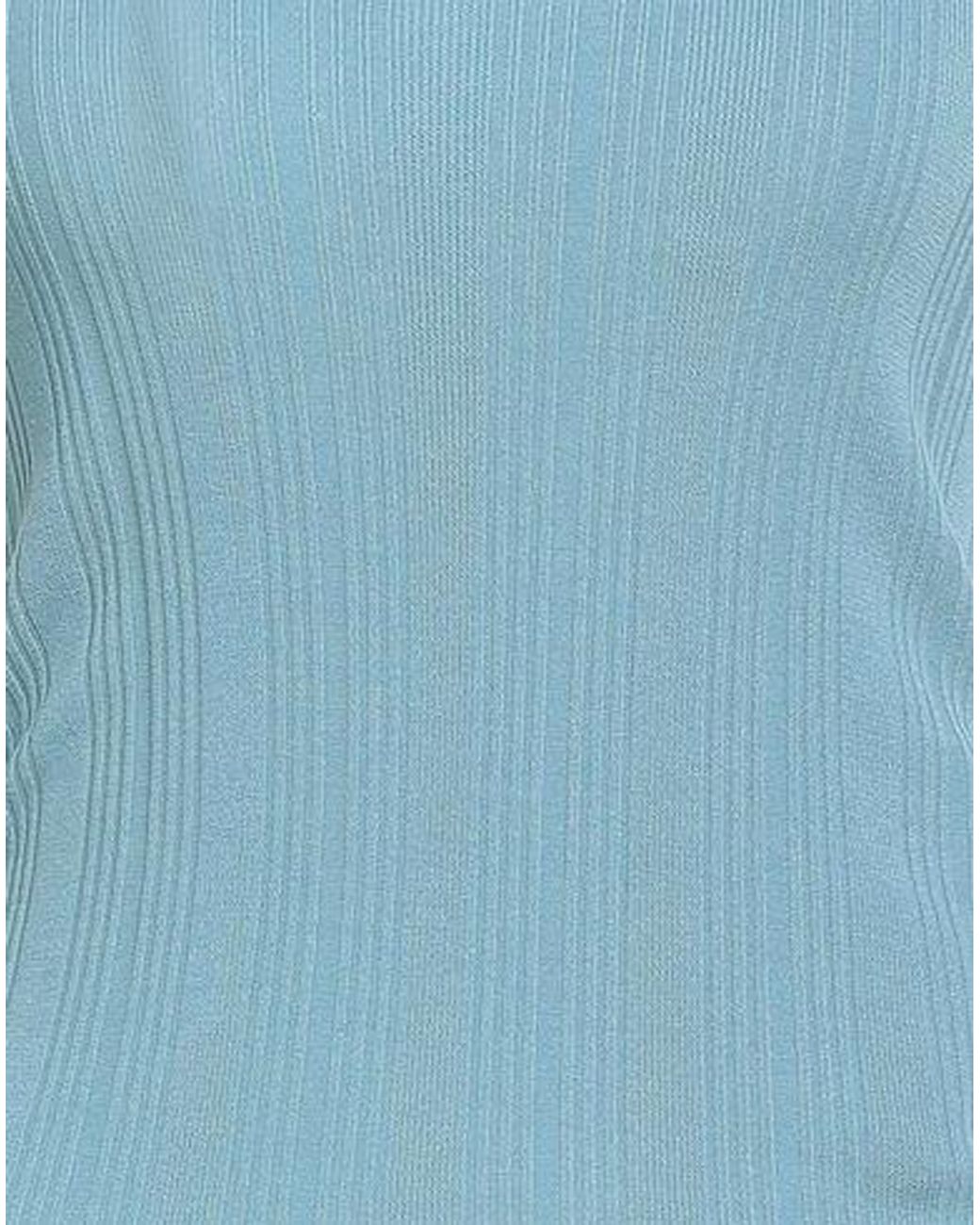 Weekend by Maxmara Blue Sleeveless Knitted Top