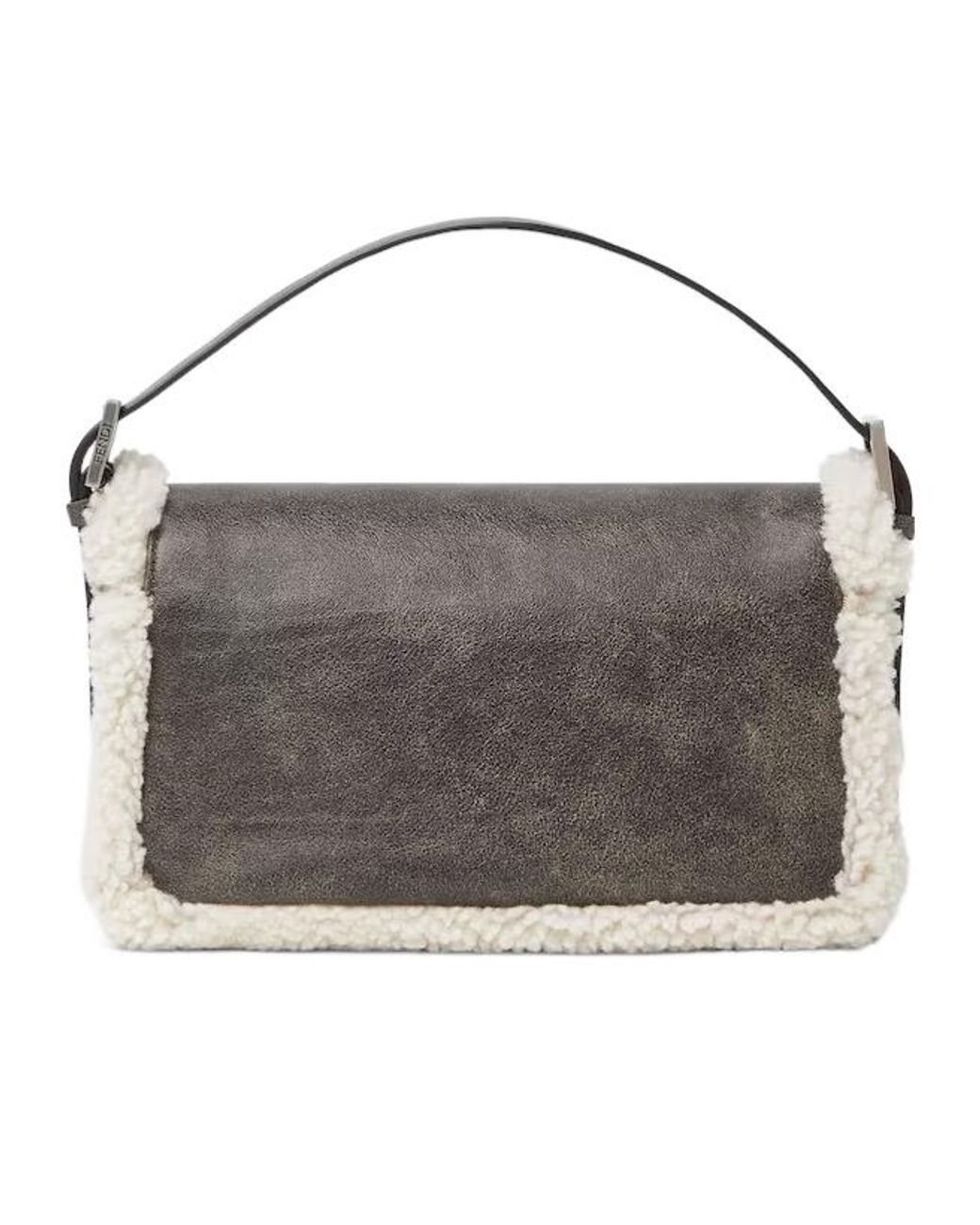 Fendi White Baguette 26424