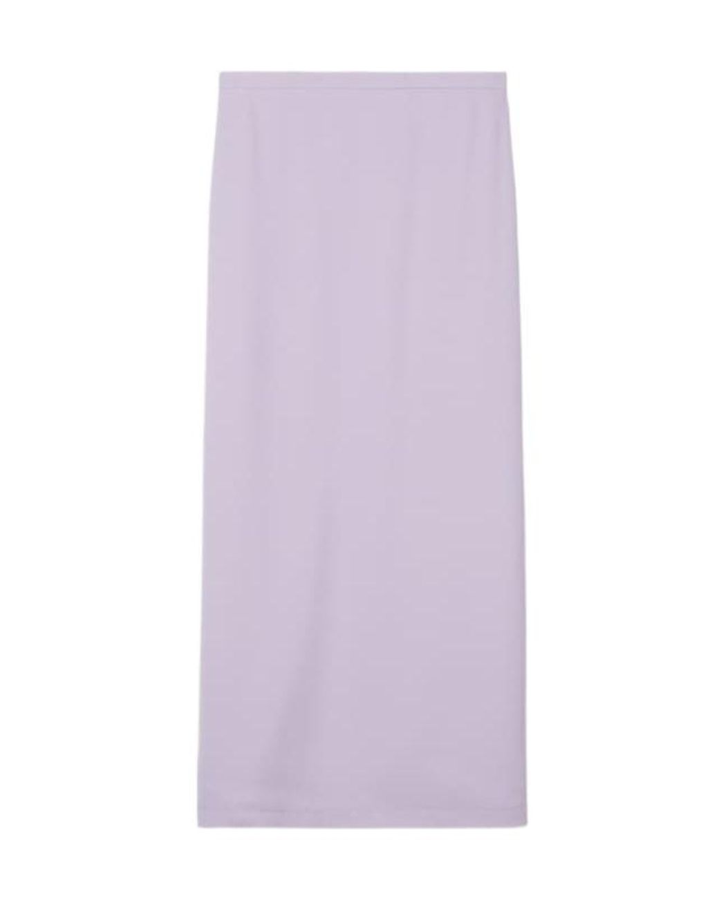 Gucci Purple Slit-Detailed Skirt