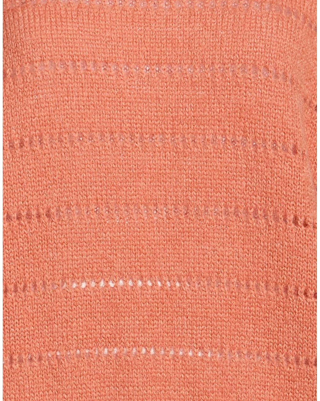 Isabel Marant Orange Crewneck Knit Sweater