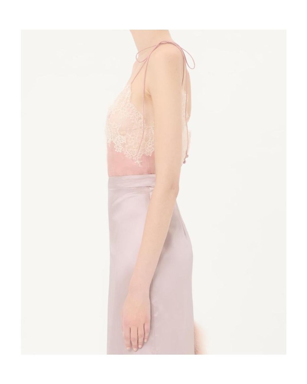Valentino Pink Sleeveless Top