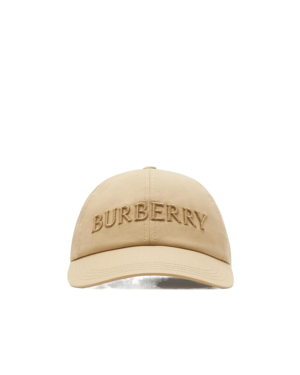Burberry Natural Logo Embroidered Baseball Cap for men