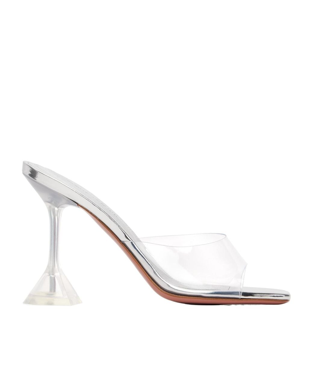 AMINA MUADDI White Lupita 95 High-Heeled Sandals