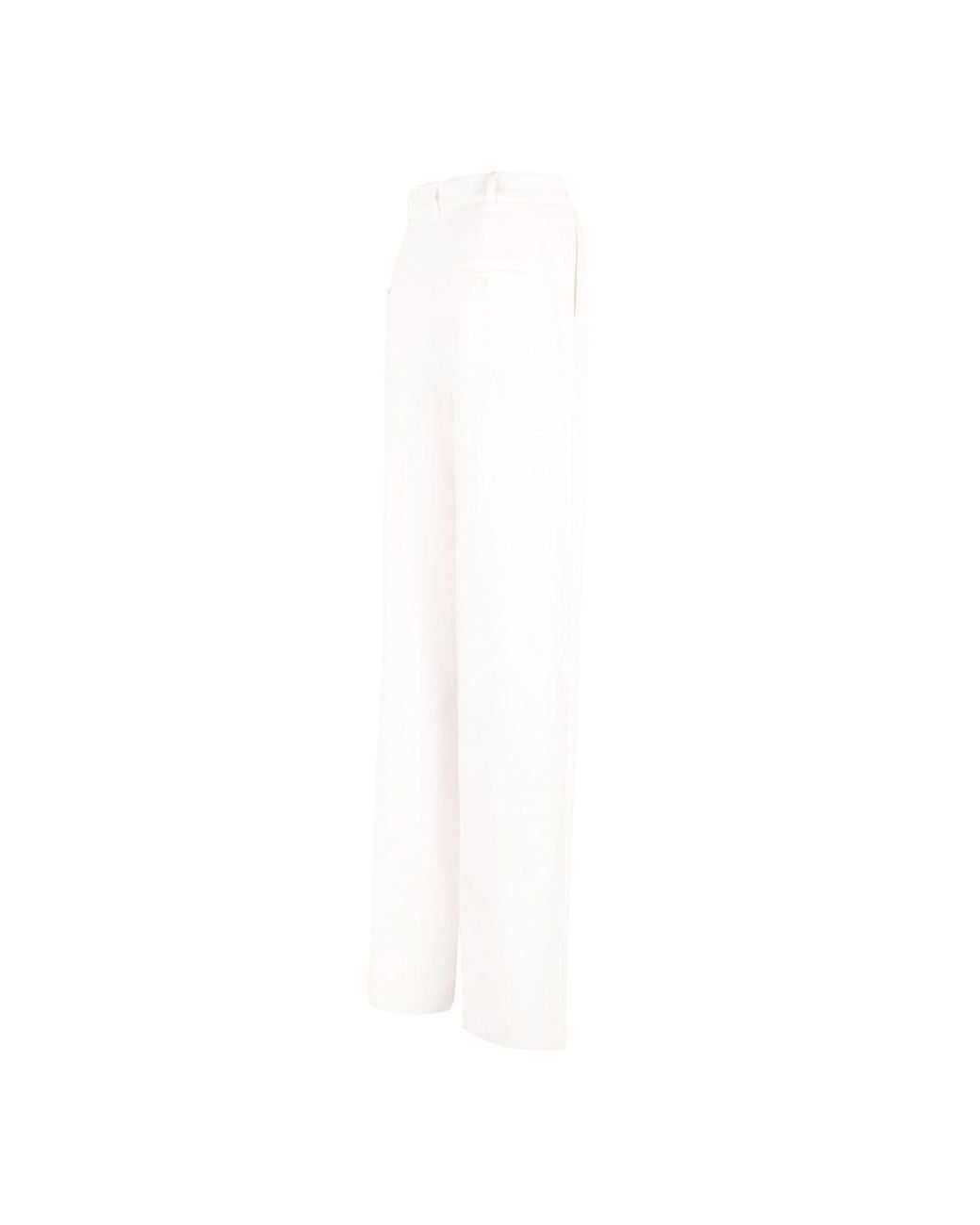 Max Mara White Studio Jez Flared Trousers