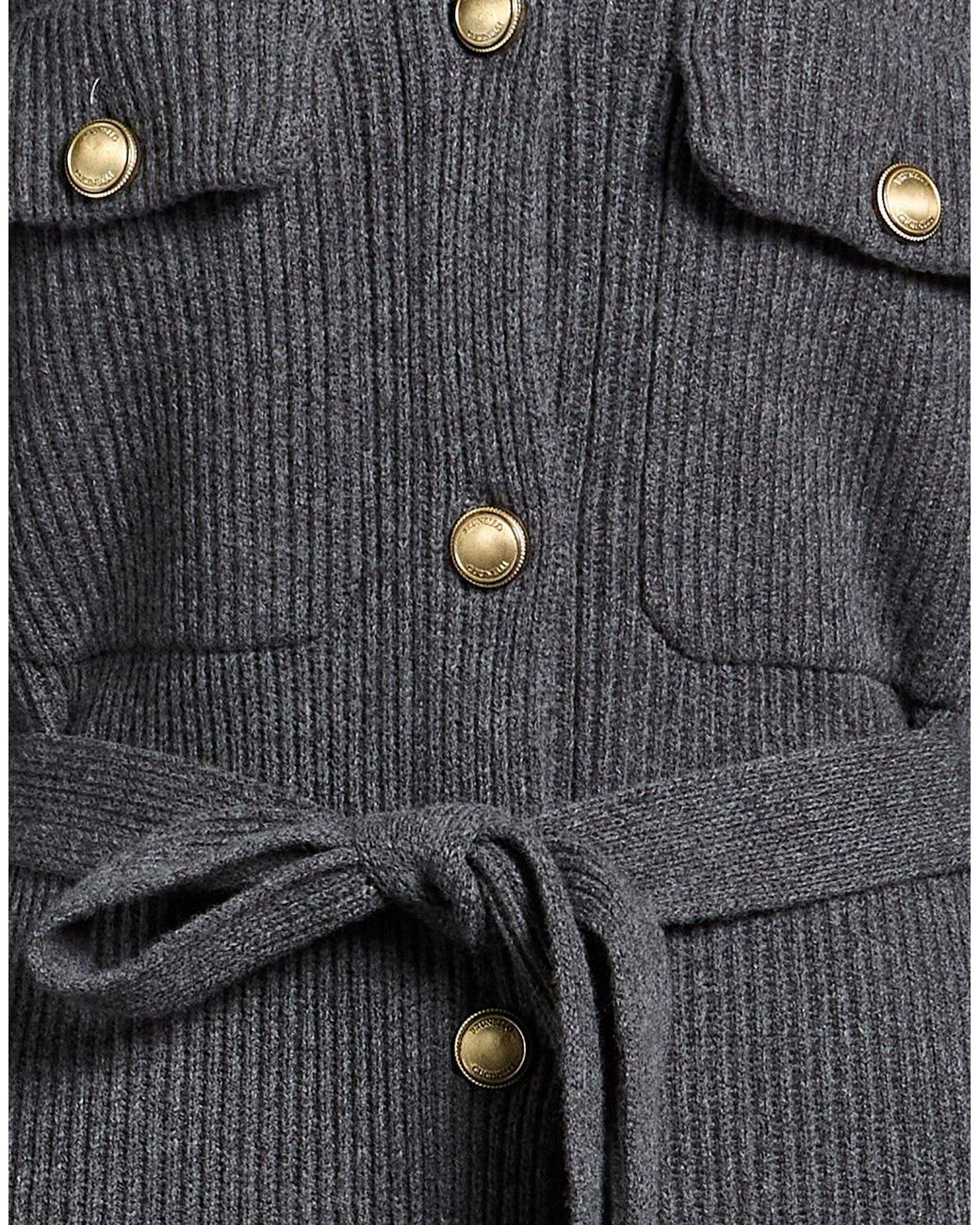 Brunello Cucinelli Gray Mediumweight Knit Jacket