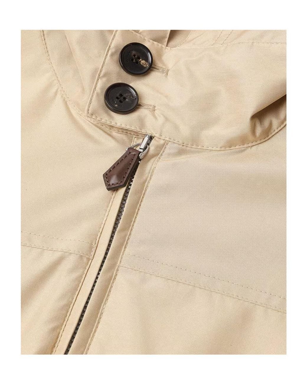 Loro Piana Natural Donny Bomber Jacket