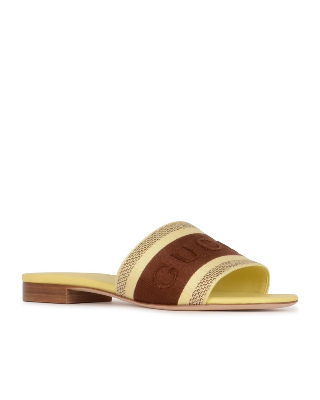 Gucci Brown Strappy Sandals